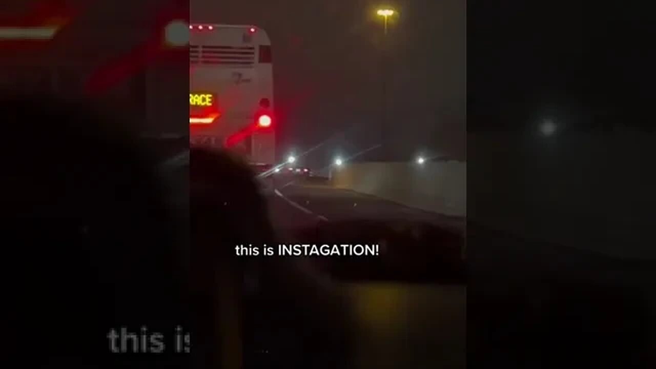 TTC BUS WANTS TO RACE ME!