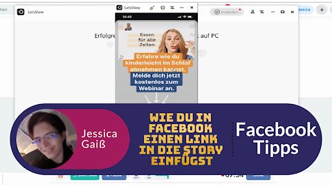 WIE DU IN FACEBOOK EINEN LINK IN DIE FACEBOOK STORY EINFÜGST