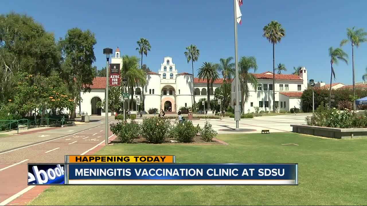 Amid outbreak, SDSU opens another meningitis vaccination clinic