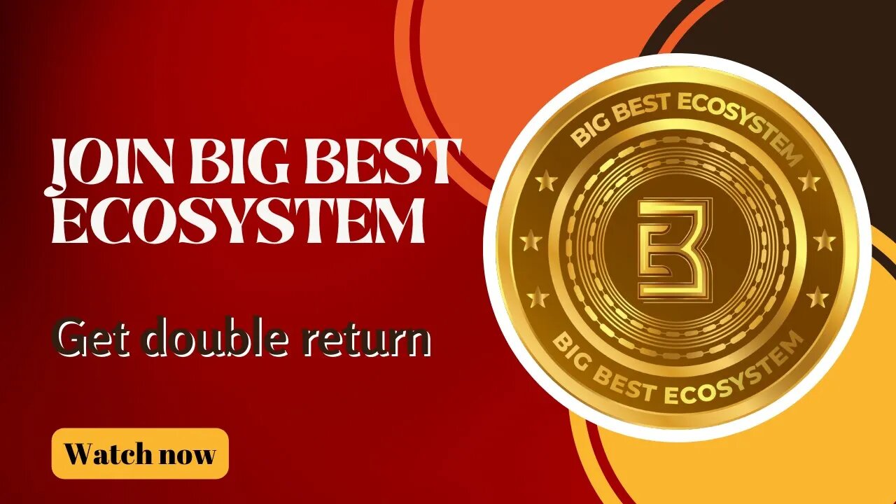 Big Best Ecosystem Decentralized Program #BBE #ecosystem