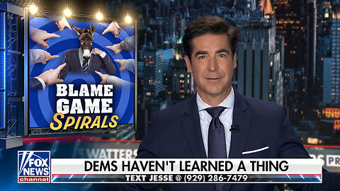 Jesse Watters Says Democrats Are Fracturing Into 2 Camps