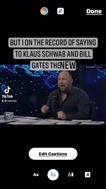 Alex jones inspirational