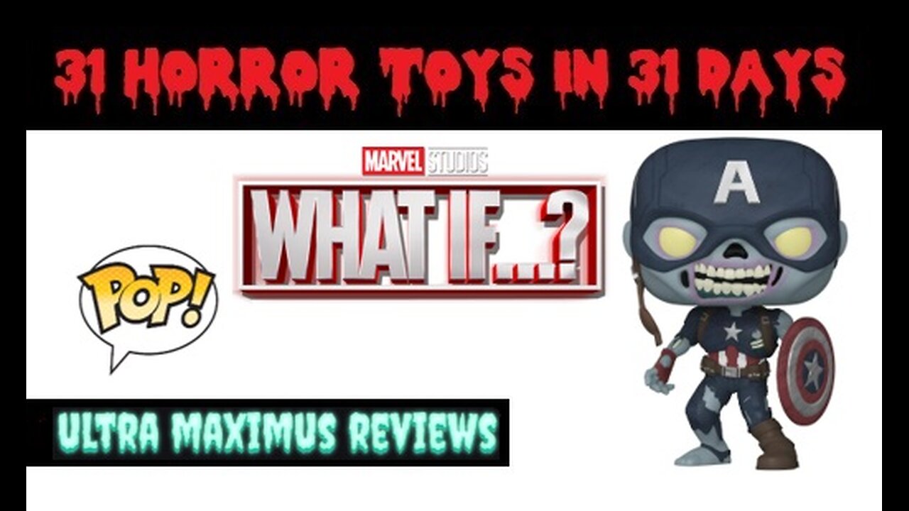 🎃 Zombie Captain America What If...? | Funko POP! | 31 Horror Toys in 31 Days