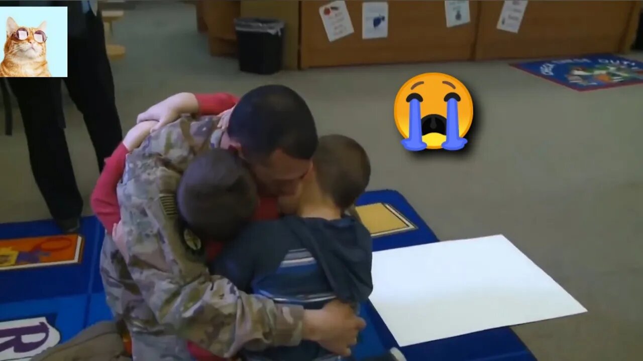 Soldier Homecoming 😠Soldier Surprise Their Kids - Very Unbelievable video