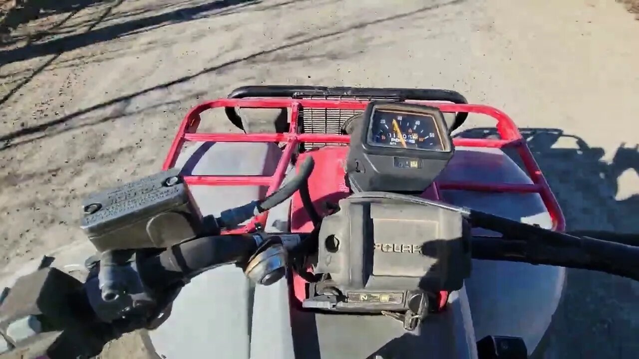 1993 Polaris Trailboss 350 4x4 first ride!