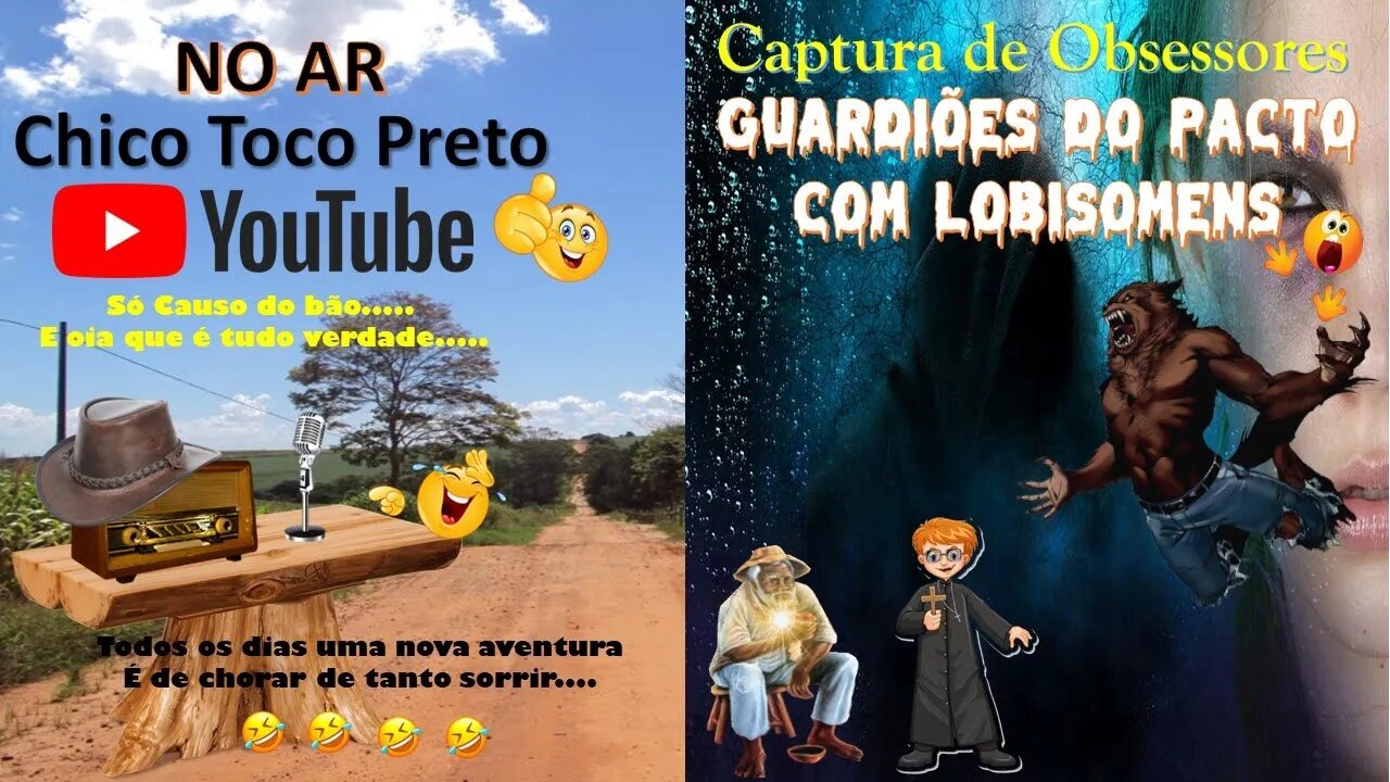 Casos Chico Toco Preto na Captura de Obsessores com Auxílio de Guardiões do Pacto com Lobisomens.