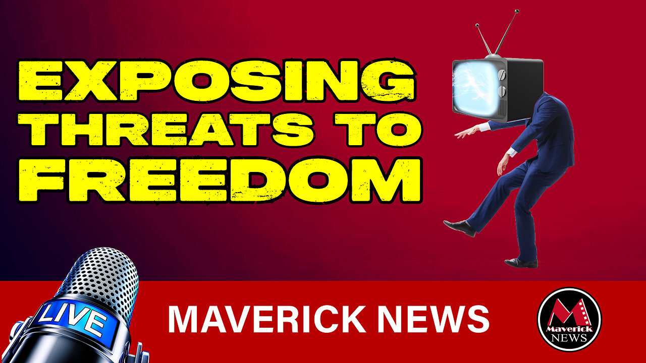 "Jeff Evely Unveils: The Hidden Dangers to Freedom & Democracy - Maverick News Exclusive on Rumble"