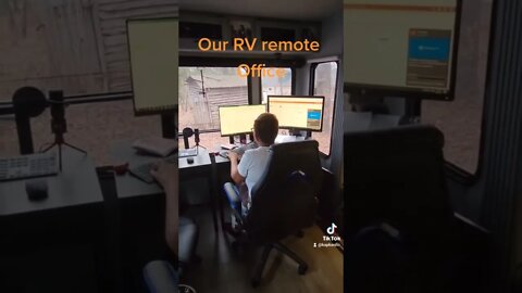 Remote work from the RV