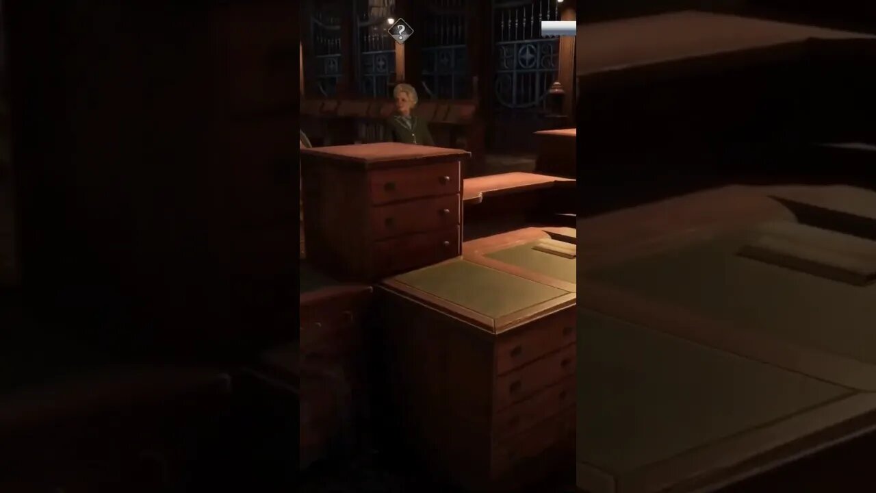 right under her nose. hogwarts legacy