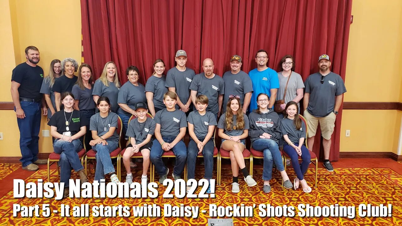 Daisy Nationals 2022 - It all starts with a Daisy.. Rockin' Shots - Rockingham County Shooting Team