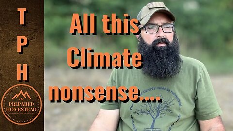 All this climate nonsense