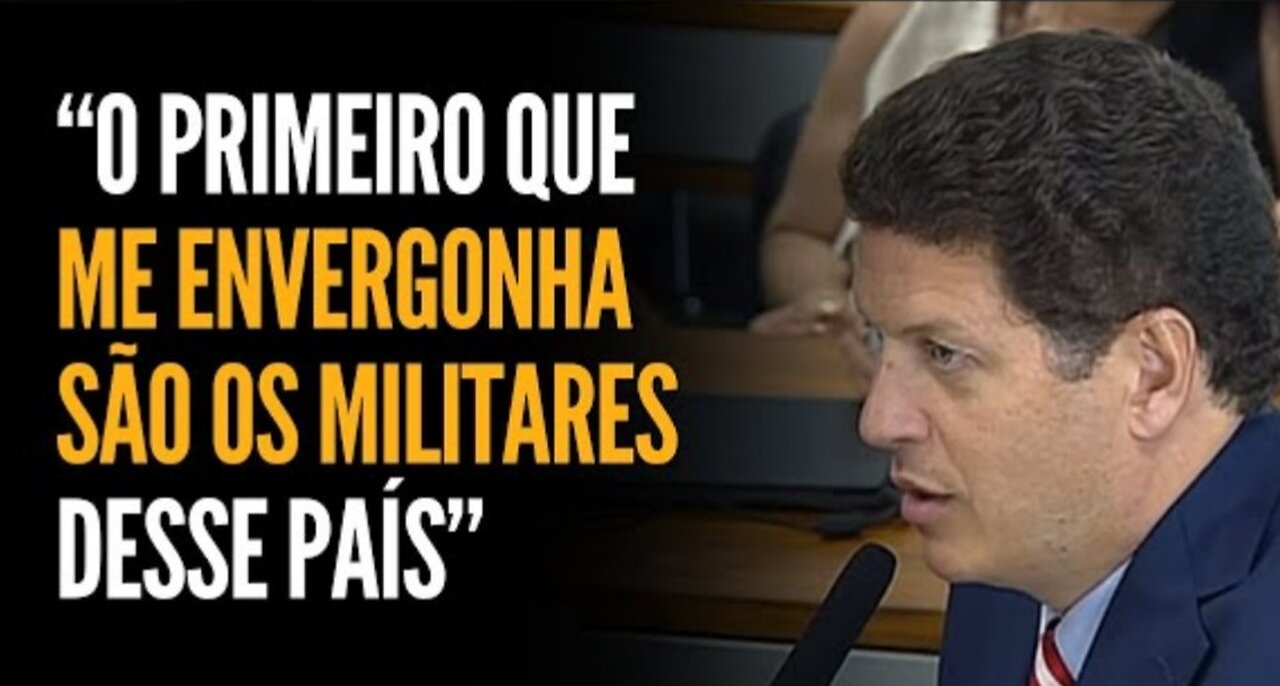 IN BRAZIL, A DEPUTY TALKS ABOUT THE ATTITUDE OF MILITARY ON JANUARY 8: "IT MAKES ME ASHAMED"