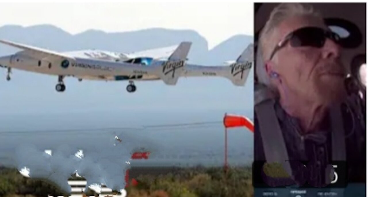 Sir Richard Branson reaches stars, makes history in his own rocket plane | FULL