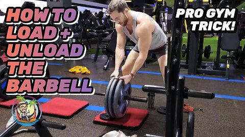 Unload and Load The Barbell The Easy Way Like A Gym Pro