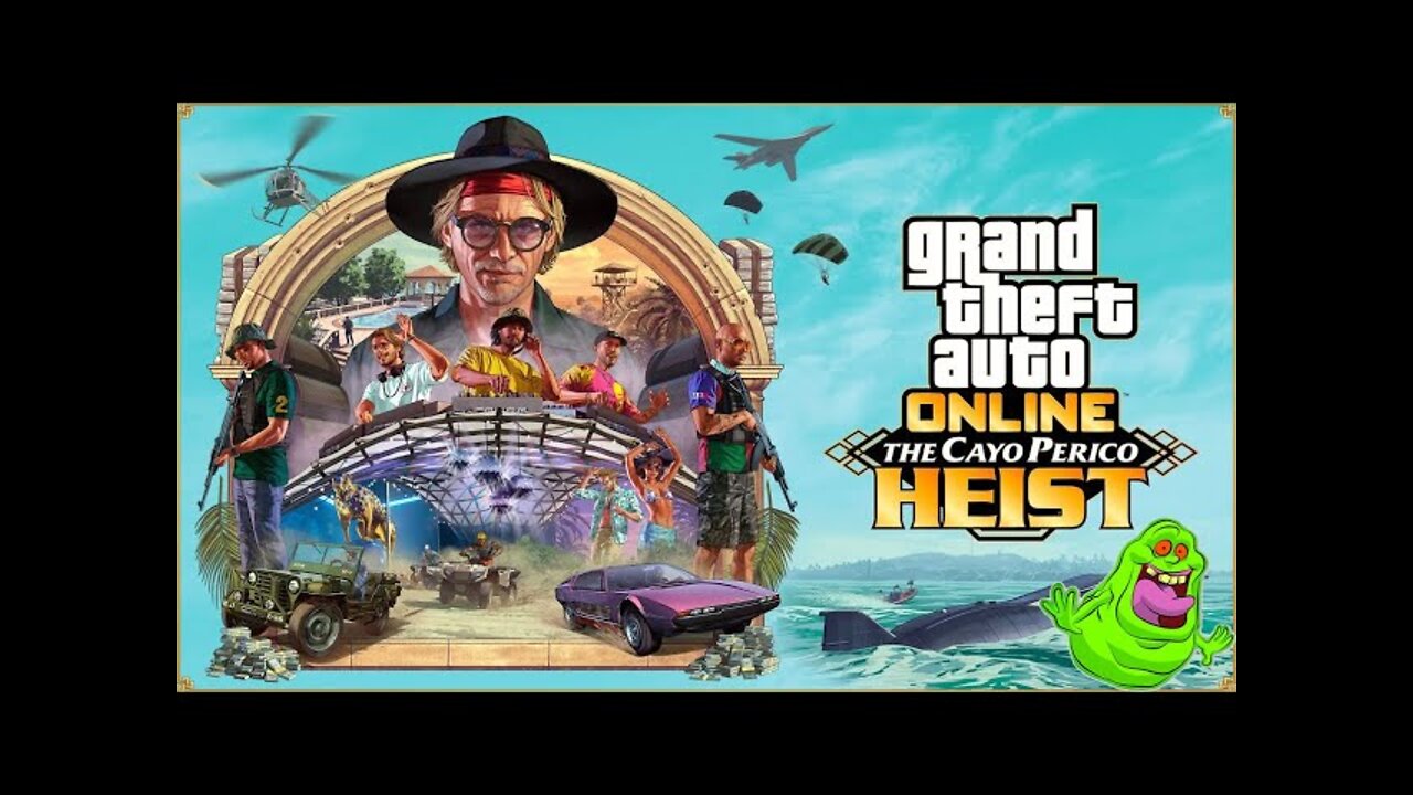 Grand Theft Auto V Online - The Cayo Perico Island (Gameplay PS5)