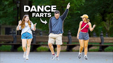 Dance Fart FEVER! Funny Fart Prank in Central Park!