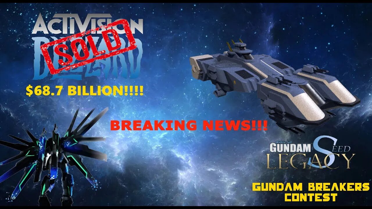 Gundam Space Engineers PODCAST EP 11- Gunpla Build Contest! Activision, Sony Building more PS4's