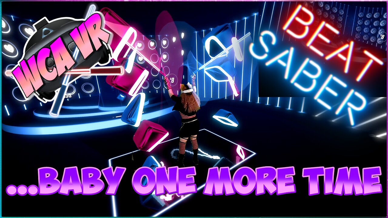 "…Baby One More Time" - Britney Spears Music Pack - #mixedreality #beatsaber