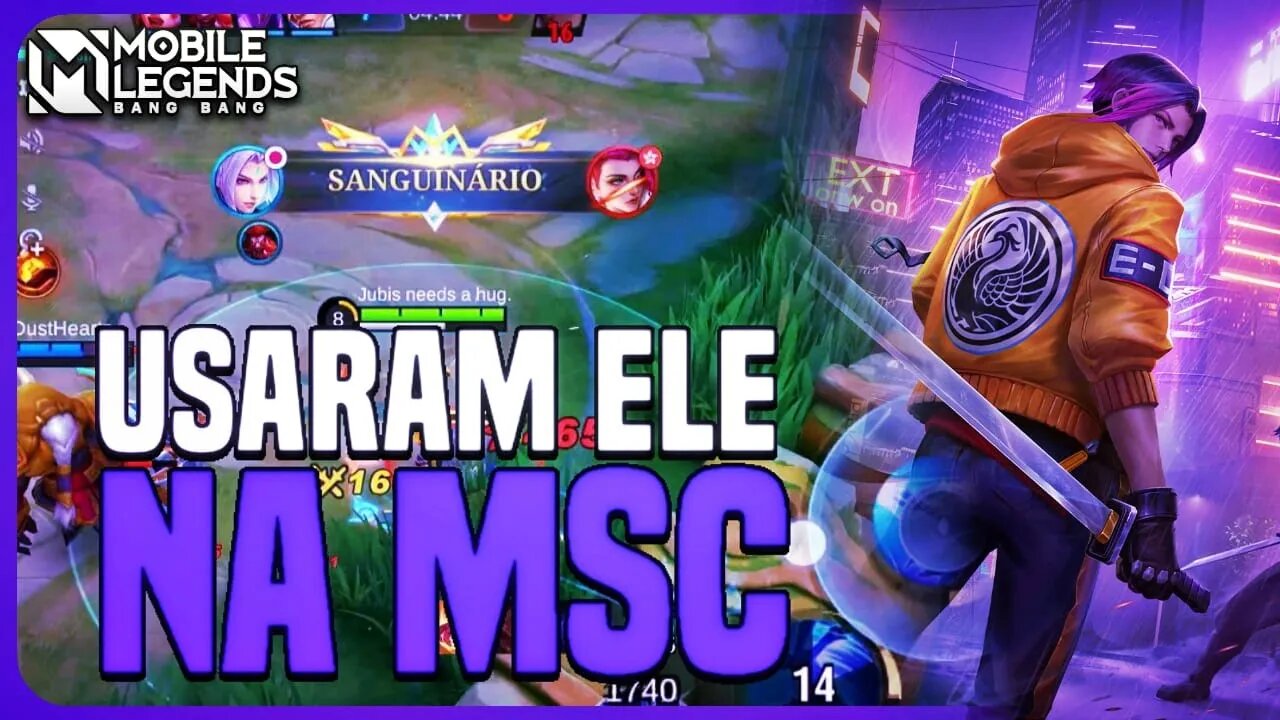 ESSE HERÓI FOI USADO NA FINAL DO MSC | LING | MLBB