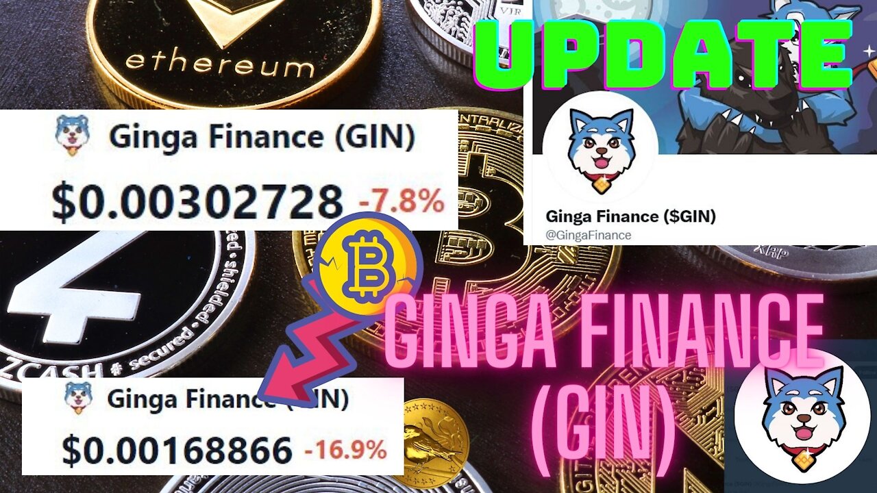 REVISIT Ginga Finance (GIN) current price $0.00168866