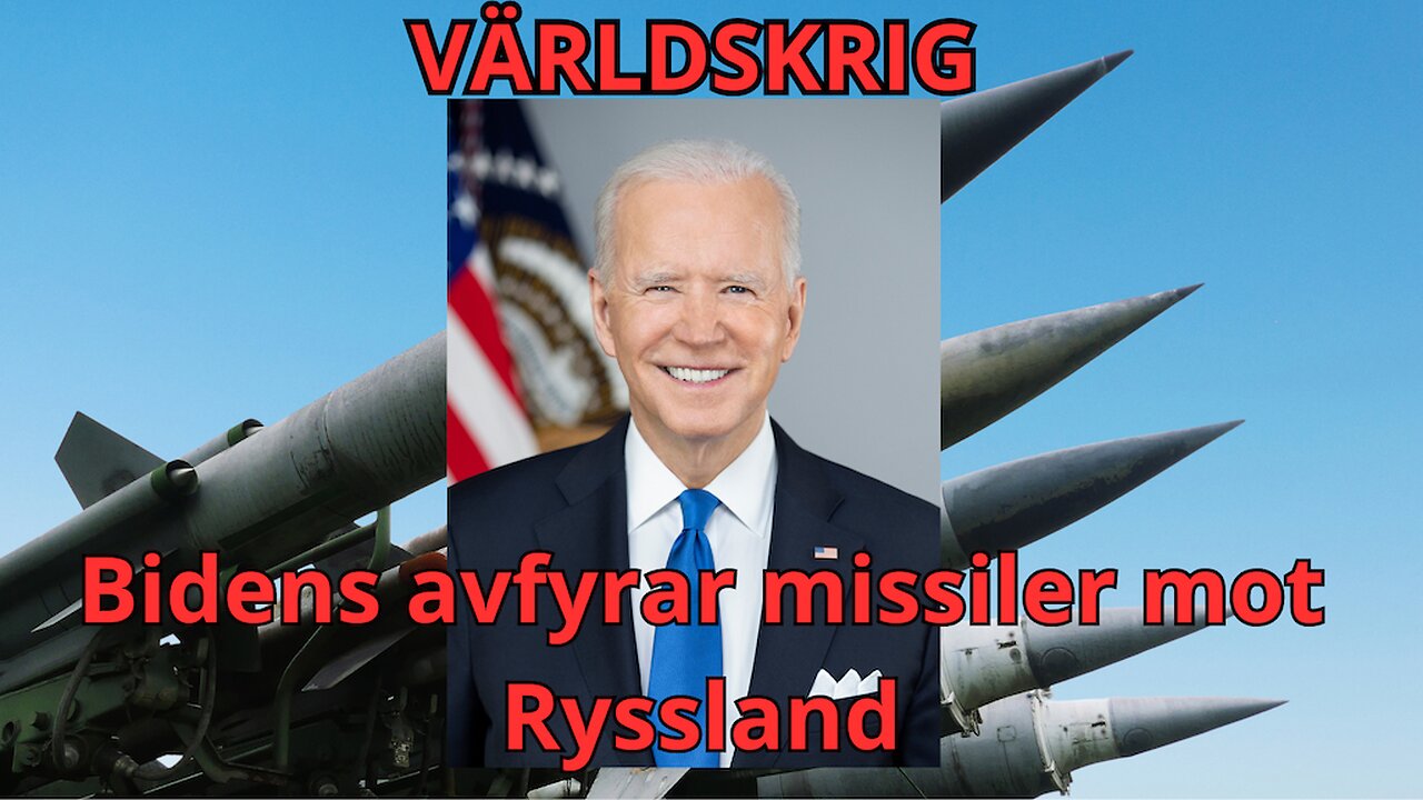 USA nu i öppet krig med Ryssland - Order om långdistansrobotar mot Ryskt territorium