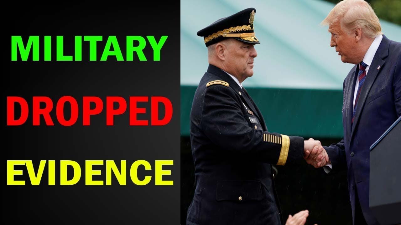 MILITARY HAS JUST DROPPED THE EVIDENCE TODAY UPDATE - TRUMP NEWS