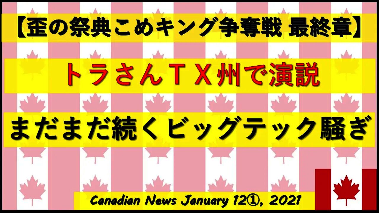 【米大統領選挙】トラさんＴＸ州で演説 まだまだ続くビッグテック騒ぎ