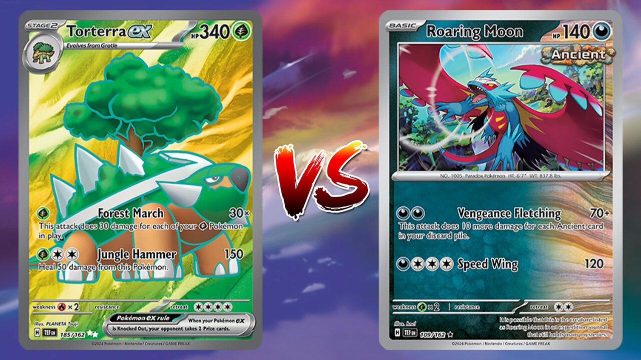 Pokemon TCG Live Torterra EX VS Roaring Moon!!