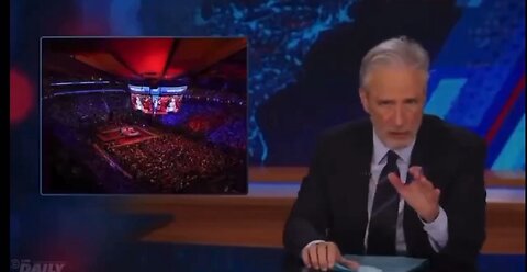 Jon Stewart Mocks Media Outrage Over Comedian’s ‘Very Funny’ Jokes at Trump MSG Rally