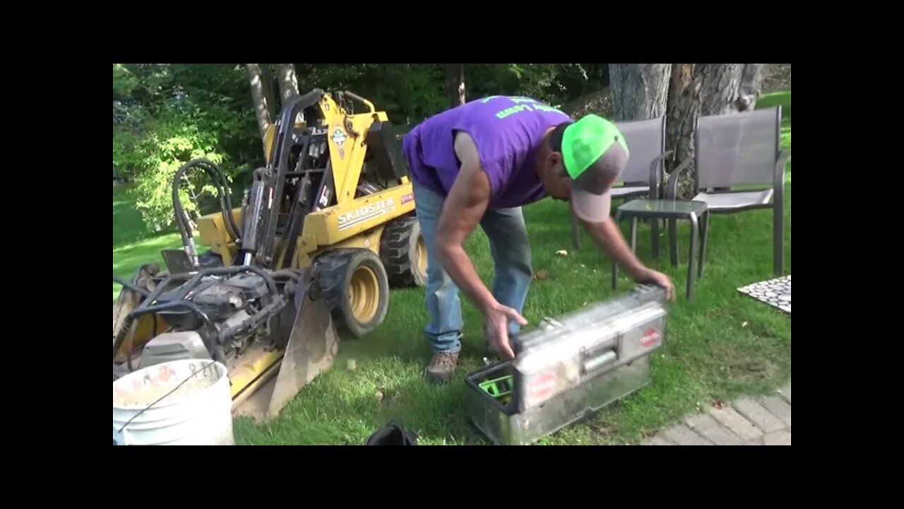 How to repair a sunk in paver patio