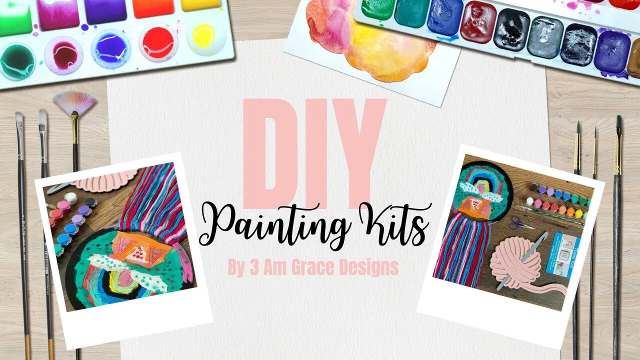 DIY Painting Kit- Perfect Kids Craft During Quarantine