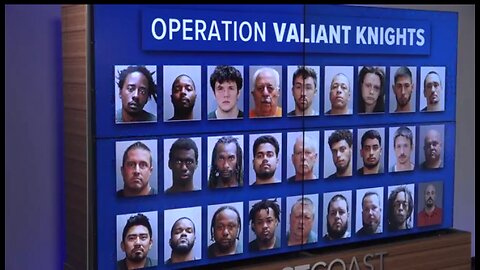 BREAKING two dozen men arrested in Florida on child sex crimes