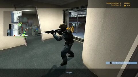 Counter Strike Source Office Bots #8 Just Only Sniper Rifles