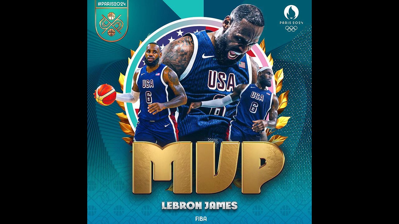 LeBron James delivers a double-double in Team USA's gold medal victory at Paris Olympics 2024!