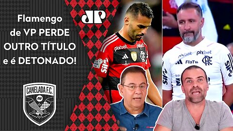 "É UMA PIADA! O Vítor Pereira é UM INCOMPETENTE, e o Flamengo..." VICE pro Fluminense é DETONADO!