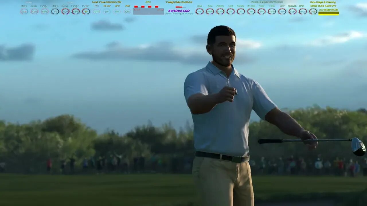 EA Sports Pga Tour 2023 Brandon Dunes Start of Career R3 4k HDR RTX 4090 13700KF