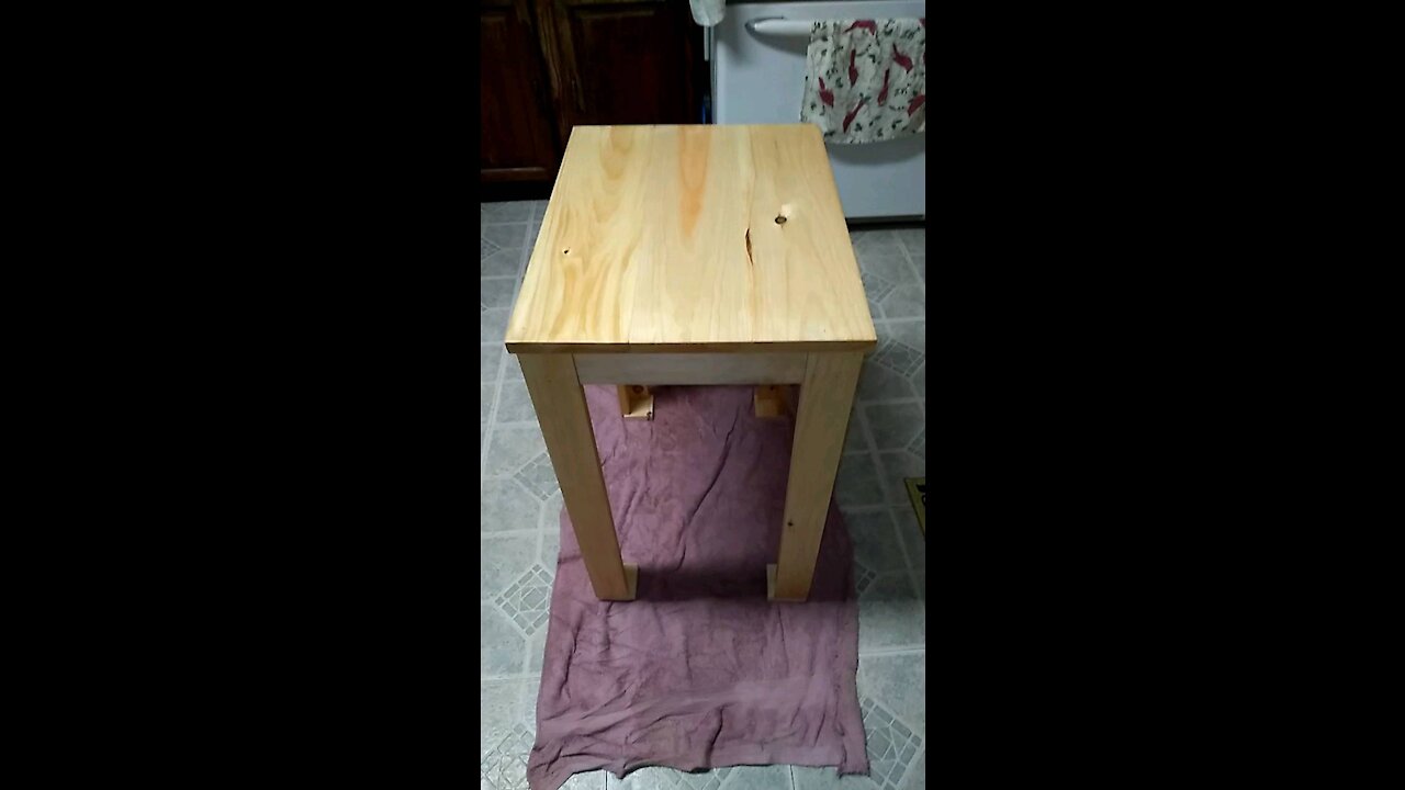 Hand Made End Table