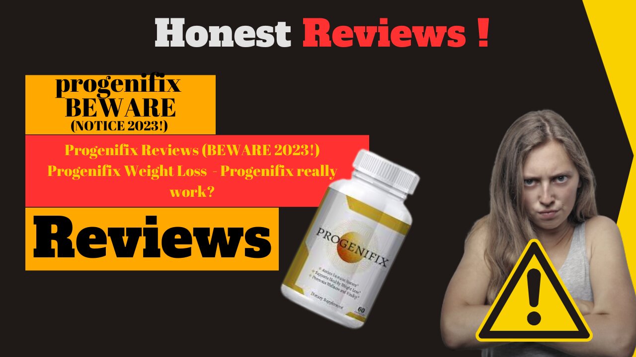 Progenifix Reviews *BEWARE 2023* Progenifix Weight Loss - Progenifix really work?