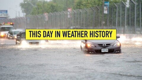 Record 2013 rainfall floats cars and cuts power to hundreds of thousands in the GTA