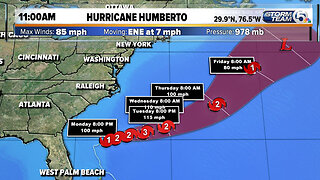 Monday afternoon tropical update (9/16/19)