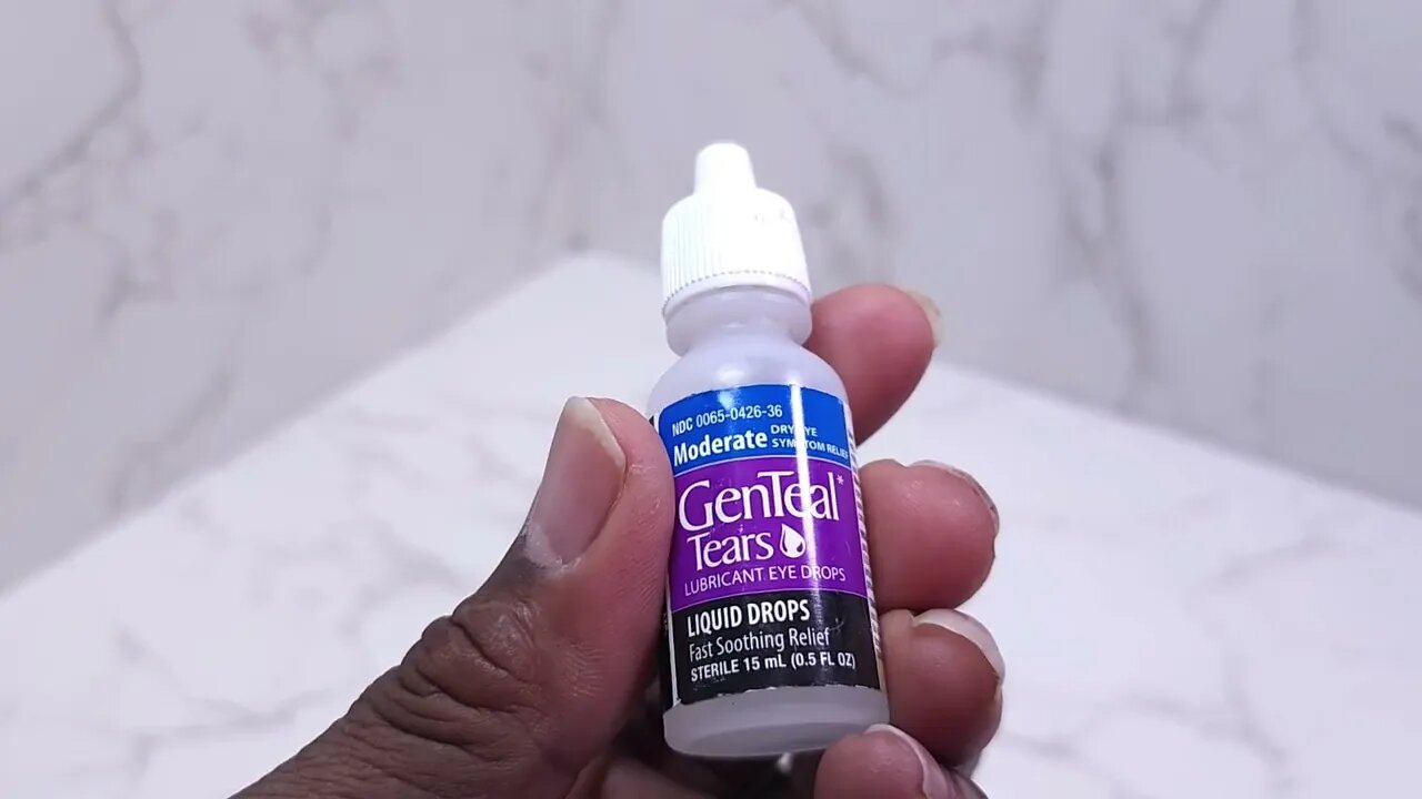 GenTeal Tears Lubricant Eye Drops Review!