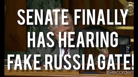 Senate RUSSIA ,RUSSIA,RUSSIA LATE RUSSIA GATE