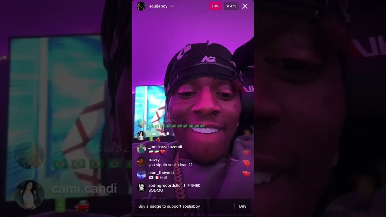 SOULJA BOY IG LIVE: Big Draco On Overtime In The Studio, Late Night Ting, First To EVER…(04/01/23)