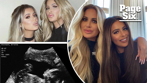 Kim Zolciak dragged for posting daughter Brielle Biermann's fake sonogram for clicks