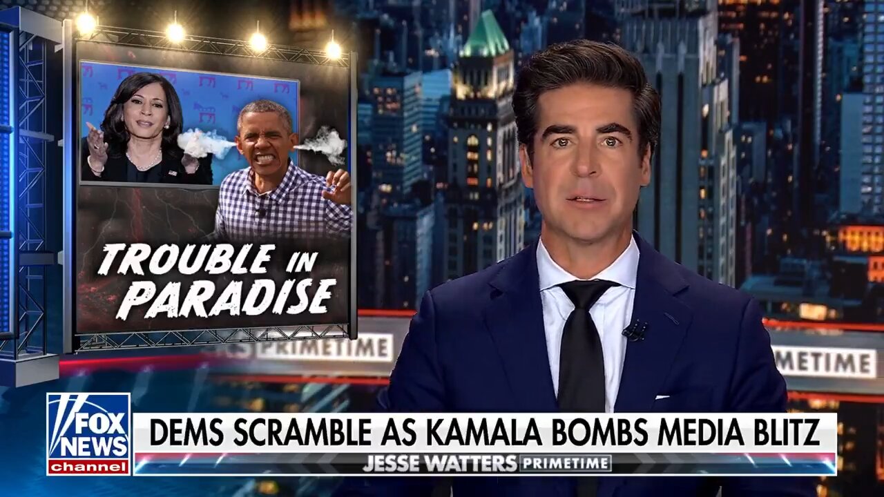 Jesse Watters: 60 Minutes Doesnt Think Kamala Deserves it.