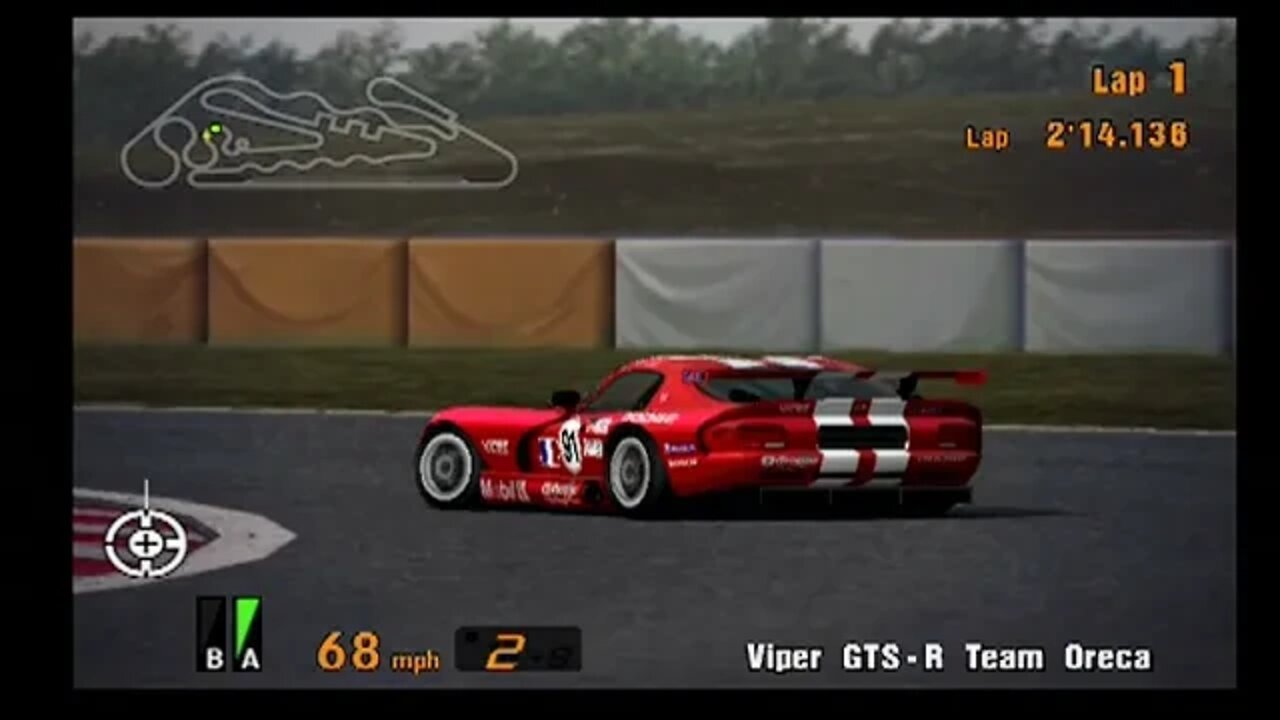 Gran Turismo 3! Subscriber Request! Taking the Viper GTS-R Team Oreca on Complex String!