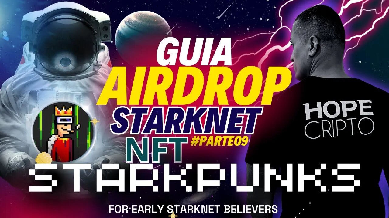 GUIA AIRDROP STARKNET parte 09: NFT STARKPUNK - AIRDROP GUIDE NFT COLLECTION STARKPUNK