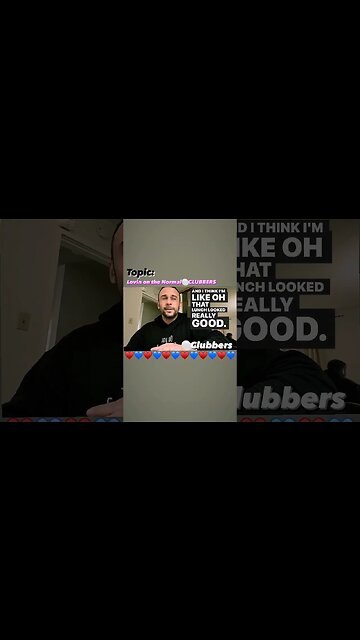 Lovin on the Normal CLUBBERS #shorts