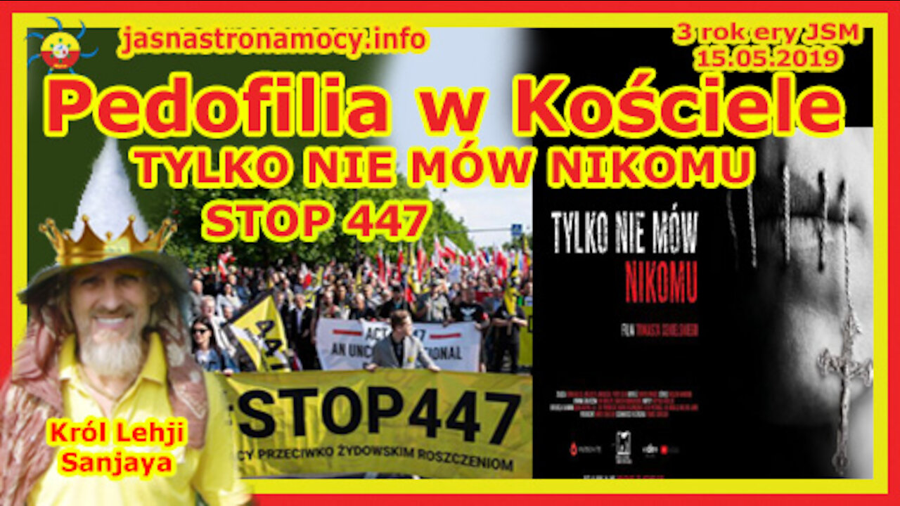 Pedofilia w Kościele‼ – TYLKO NIE MÓW NIKOMU – STOP 447