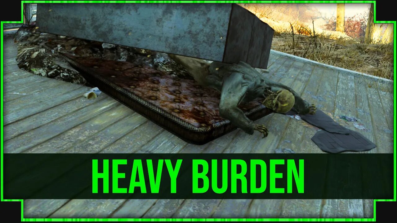 Heavy Burden in Fallout 4 - Flares Just Out Of Reach!